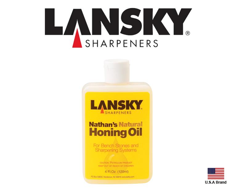 Lansky美國磨刀器120ml天然保養油用於各類刀具磨刀石潤滑使用,美國製造【LSLOL01】