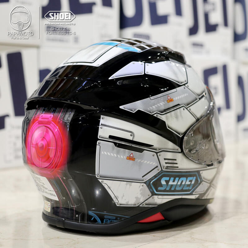 趴趴騎士】SHOEI Z8 FORTRESS TC6 ( Z-8 全罩安全帽鋼蛋附Pinlock 防霧