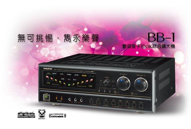 【音響倉庫】台灣製NaGaSaKi 數位迴音擴大機 BB-1 遙控BMB碼 250W營業場所指定機種