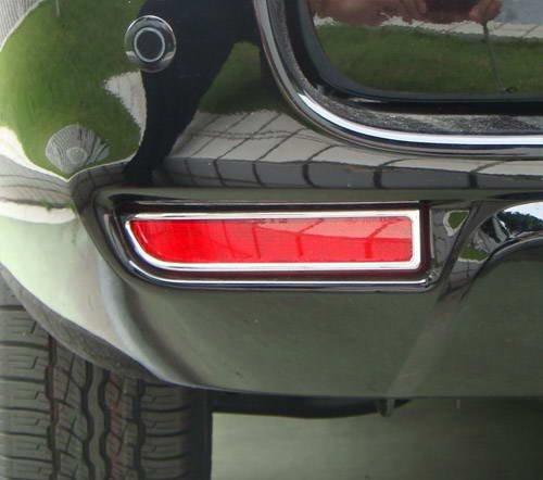 ~圓夢工廠~ Toyota Previa 2006-2015年 鍍鉻後保桿燈框 後反光片框