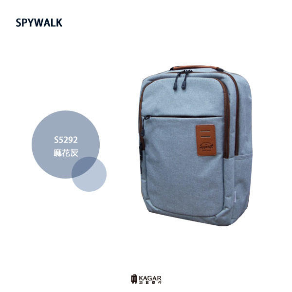 阿寶的店 SPYWALK 多色 輕量 可放A4 休閒後背包 後背包 S5292