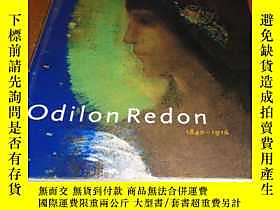古文物2手英文罕見Odilon Redon 奧迪隆雷東 圖書館用書 xgc54露天242812 