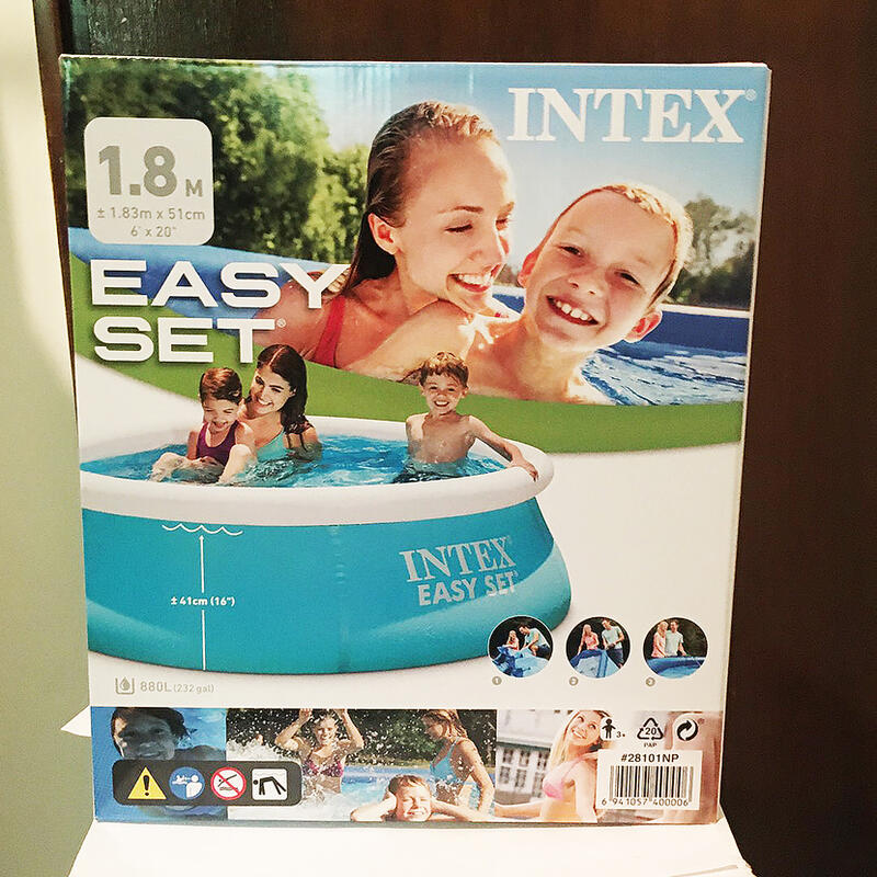 Intex 6呎 簡易型充氣泳池 游泳池 充氣游泳池 小游泳池 泡澡 游泳 充氣 空氣 COSTCO 好市多 非 浴缸