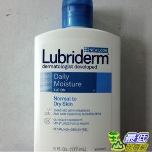 [103美國直購] 保濕乳液 Lubriderm Moisture Lotion, 6 fl oz (177g)