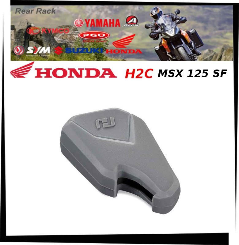 【TL機車雜貨店】HONDA MSX125 SF H2C 原廠鑰匙矽膠套 灰色