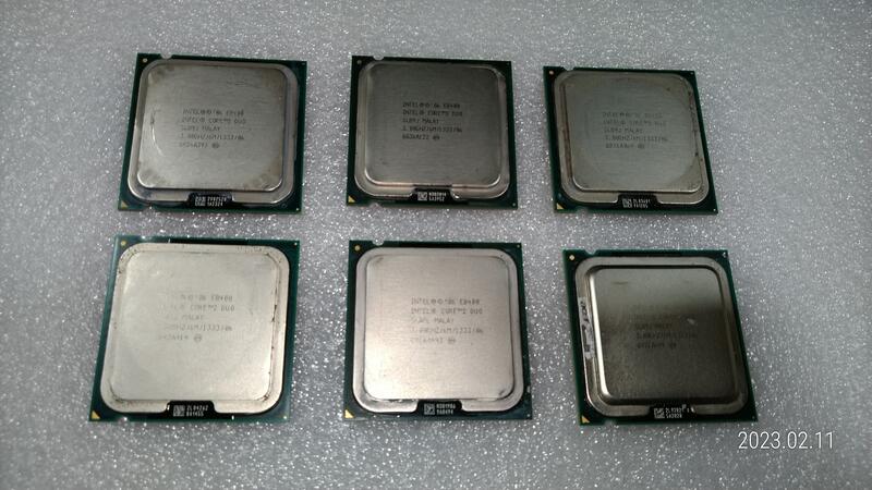 俊廷二手 775CPU-Intel Core2 Duo E8400 3.0 6M 1333