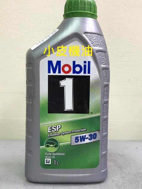【小皮機油】美孚公司貨 12瓶免運 MOBIL ESP 5W30 5W-30 229.51 504/507 C3 C2
