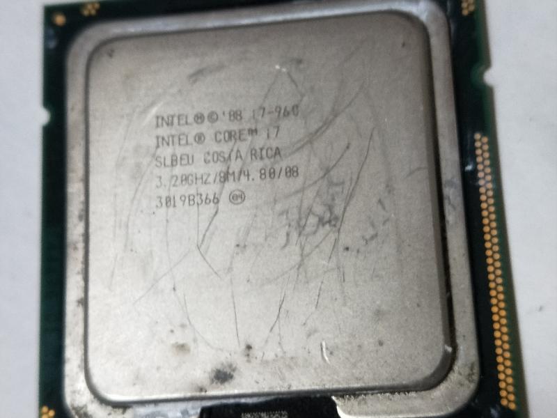 1366 Intel Core i7-960 3.2G 8M SLBEU 130W 1366 四核八線 庫存散片CPU