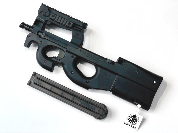 【KUI酷愛】KRYTAC 原廠授權刻字 FN P90 電動槍，AEG衝鋒槍 rush B~42784