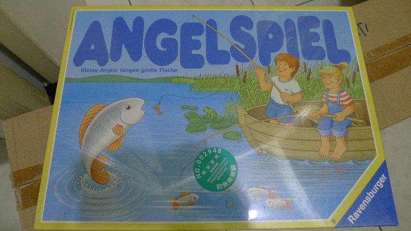 德國RV維寶RavenSburger桌遊Board Game釣魚挑戰賽大魚上鉤ANGELSPIEL(LASY樂高LEGO