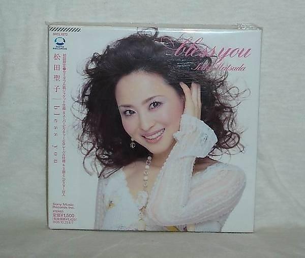 松田聖子Seiko Matsuda-Bless You(日版初回限定盤CD-特殊紙殼包裝式樣