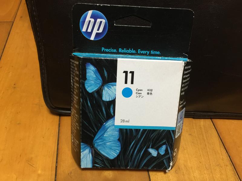 HP 繪圖機 C4836A  11青色28ml墨水