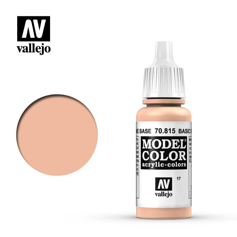 -補貨中-AV漆70815 Basic Skin Tone基礎膚色 Vallejo Model Color:17ml