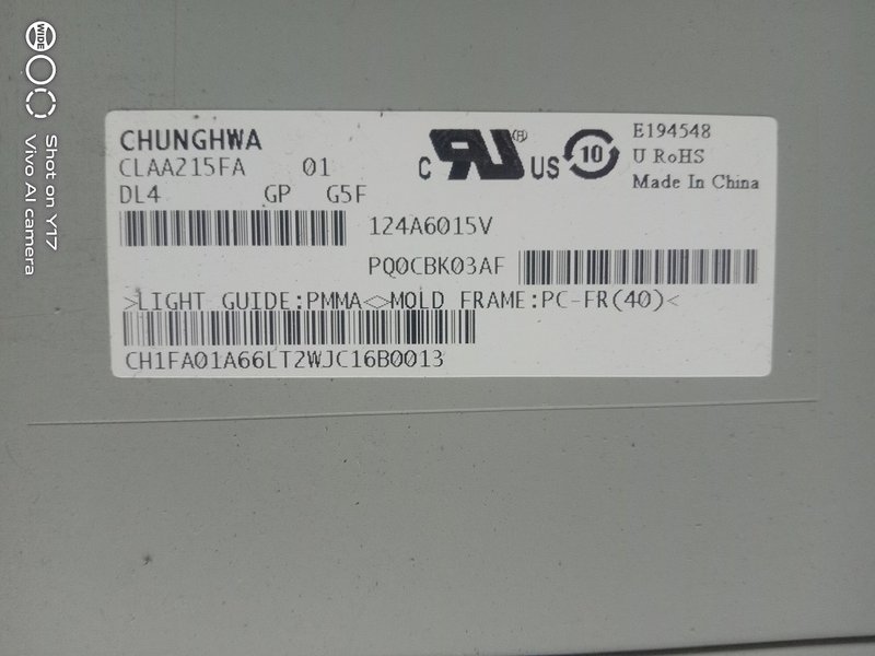 [宅修電維修屋]華映21.5吋液晶電視面板CLAA215FA(中古良品電腦螢幕面板