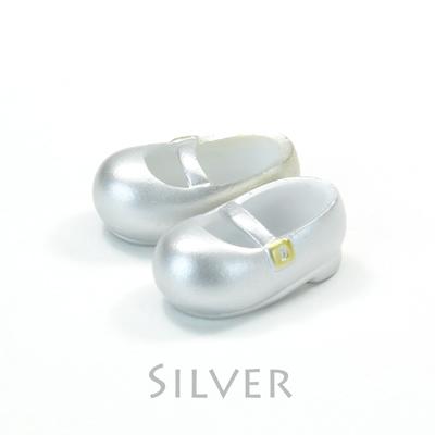 新奇玩具☆OB11 娃鞋 50週年紀念限定色 銀色 娃娃鞋 11 娃鞋 Cu-poche 口袋人 適用 (鞋底含磁石) 