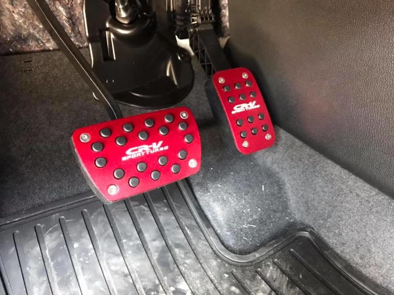 九七八汽車精品 本田 HONDA CRV5 CRV-5 專用 紅色 油門 煞車 踏板組 免修改 免破壞 直接套上即可 !