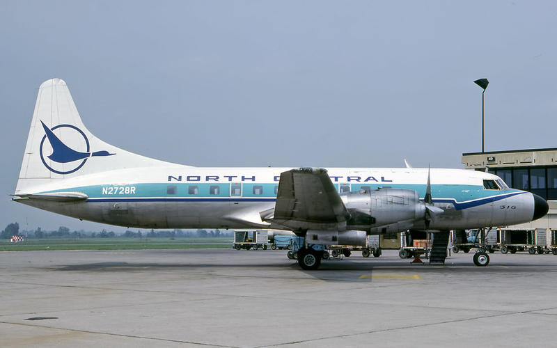 Geminijets 共和國航空 Republic CV-580 N2728R 1:400