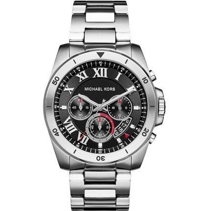 手錶 - MICHAEL KORS MK 大錶盤時尚圓盤石英男錶 / MK8438 /原廠專櫃盒裝/ 挑戰露天最低價