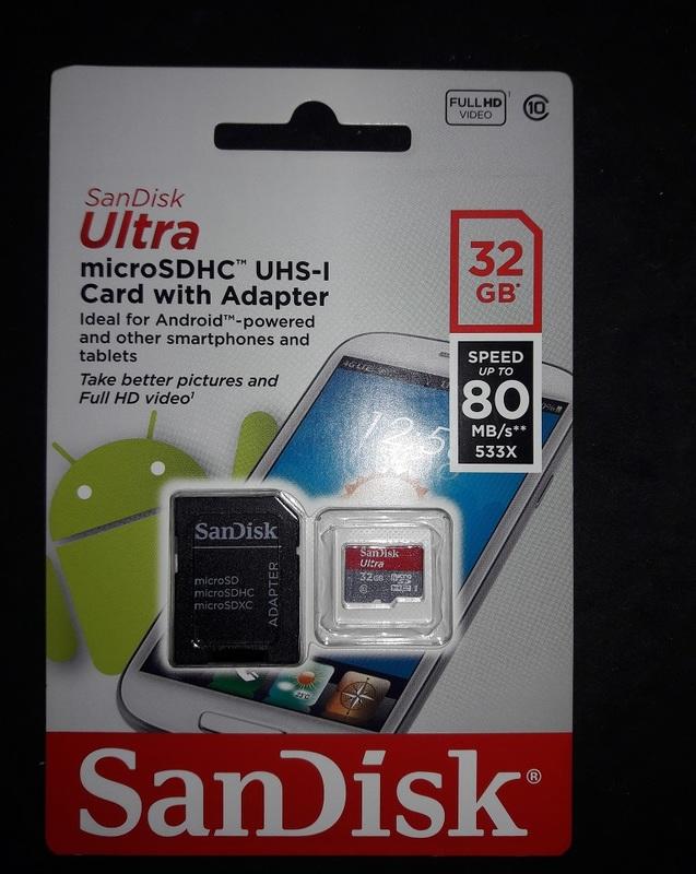 《cnc9966》全新SanDisk Ultra microSDHC  32GB /附轉卡