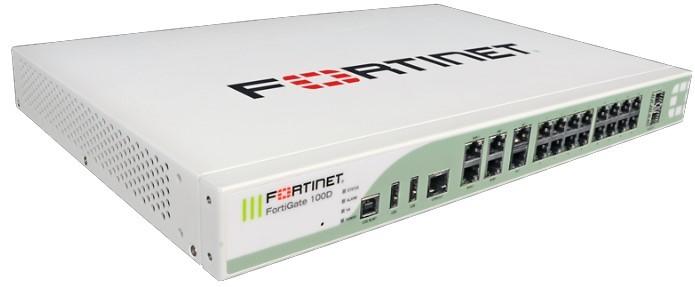 光統網購】Fortinet FortiGate FG-100D(原廠公司貨含UTM三年保固