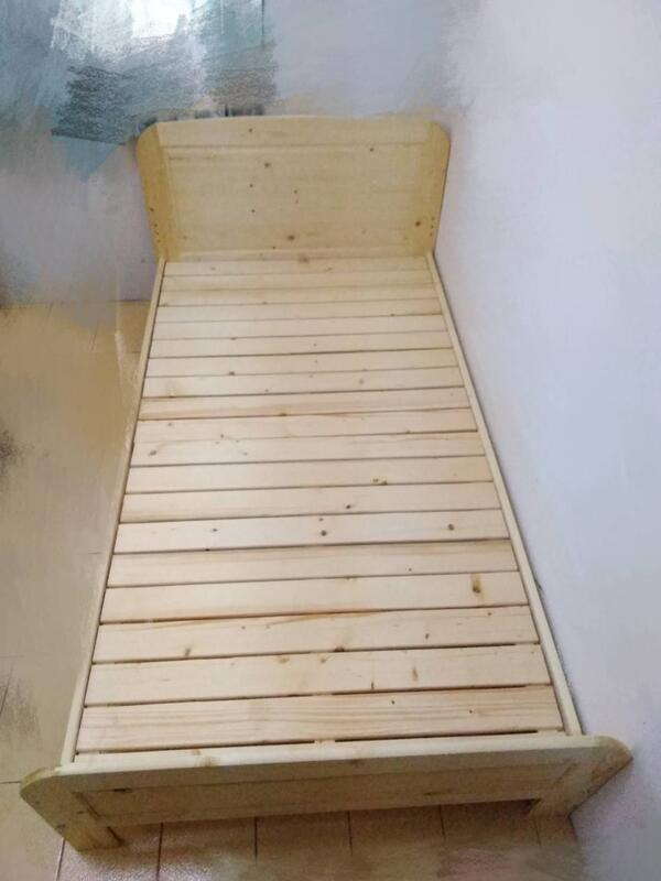 《鑫進行》全新 DIY松木單人床架 實木床架 3.5尺