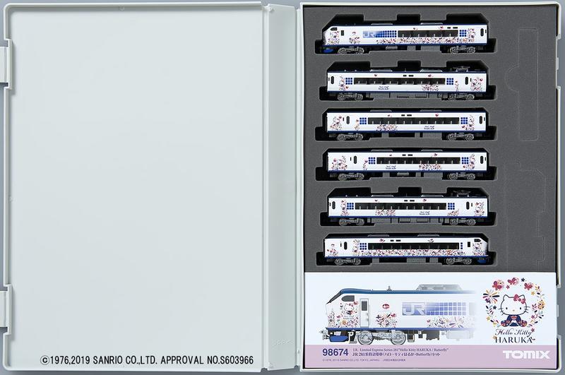 【專業模型】TOMIX 98674 JR系列281特快列車（Hello Kittyはるか・Butterfly）6両