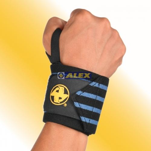 (布丁體育)ALEX A-33 強力護腕帶(單個)健力舉重 抓舉運動時穿戴 另賣 重訓手套 運動護具 倍力帶 助力帶