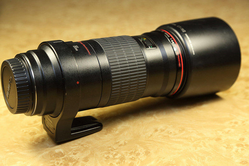 Canon 佳能 EF  180mm F3.5 微距 1:1 180/3.5 L 遮光罩 腳架環