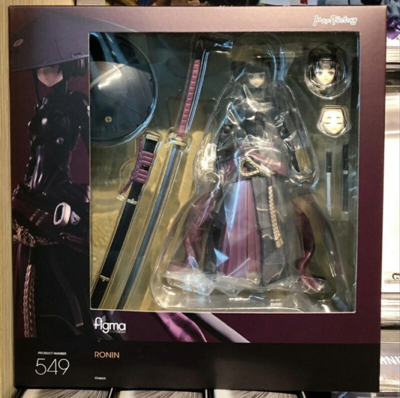 新竹潮流☆缺貨Figma 549 FALSLANDER RONIN 繪師neco 孤高的浪人女浪人