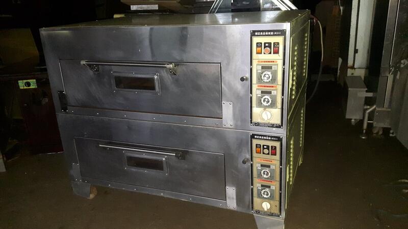 二手 二層四盤正大 電爐烤箱 烘 烤爐2層4盤220V