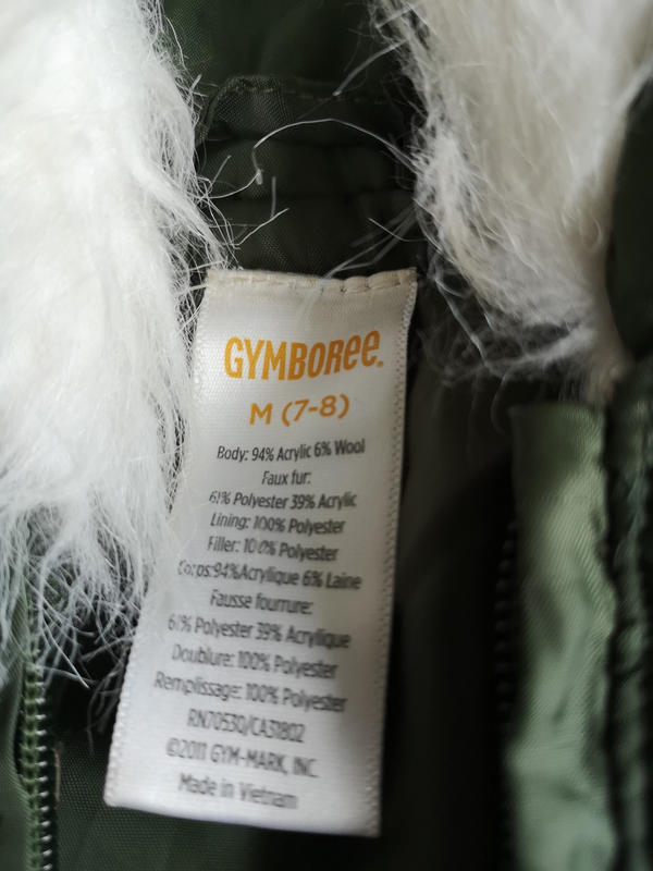 gymboree綠色童外套