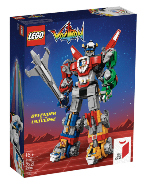 現貨 樂高 LEGO 21311 細節超精緻 Voltron 百獸王 五獅合體 聖戰士積木組裝模型