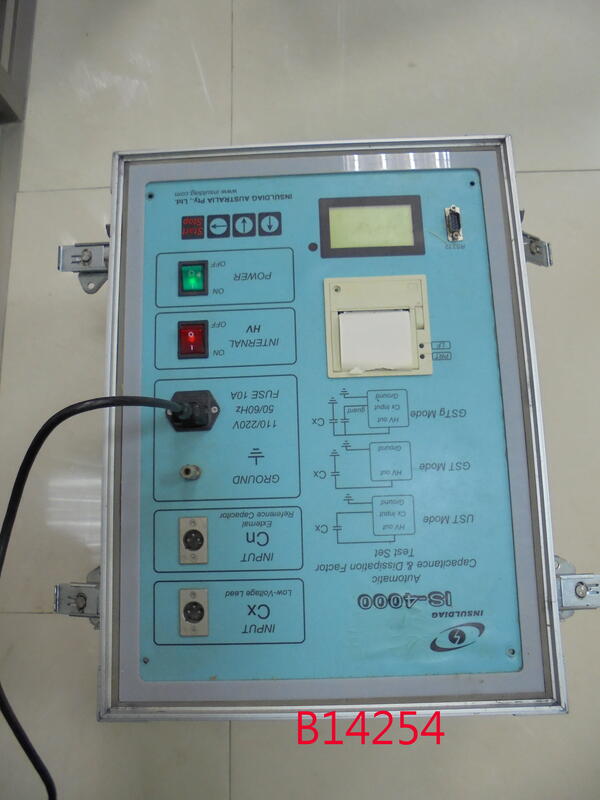 【全冠】INSULDIAG IS-4000 電介損/功率因數測試儀 有電源.螢幕無顯示便宜賣 (B14254)
