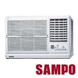 SAMPO聲寶3-4坪定頻單冷窗型冷氣110V(右吹)AW-PC122R 全機強化防鏽 自動韻律風向