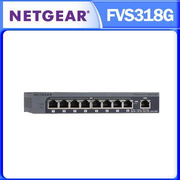 Netgear FVS318G ProSafe 8埠Giga 1000M VPN 防火牆寬頻分享器SIP VOIP