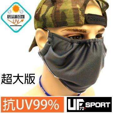 【UF72】UF701 抗UV防曬全臉包覆超大口罩(兩入組)