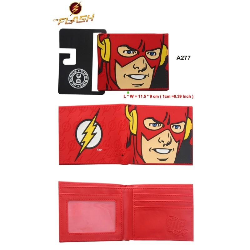 皮夾錢包閃電[現貨］The Flash 動漫DC趣味創意惡搞古怪交換生日禮品