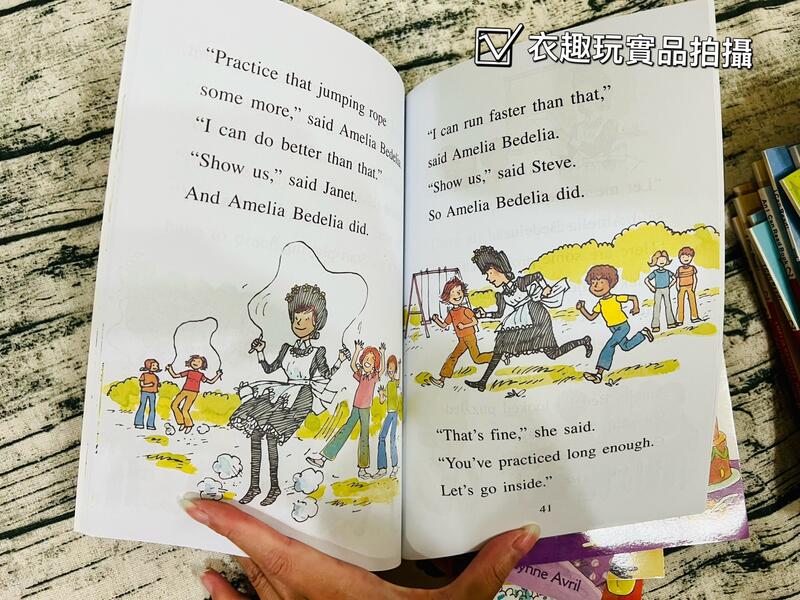 最新版套裝現貨附mp3+小達人點讀包】I Can Read Amelia bedelia 糊塗女