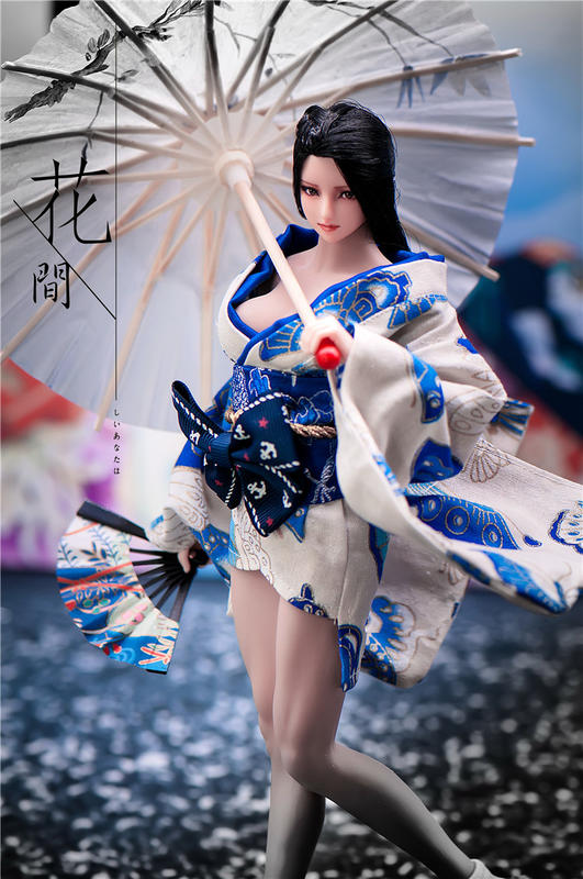 【現貨B-001】1/6 日本 和服 套裝 服飾 女人偶 PHICEN / 嵐可穿