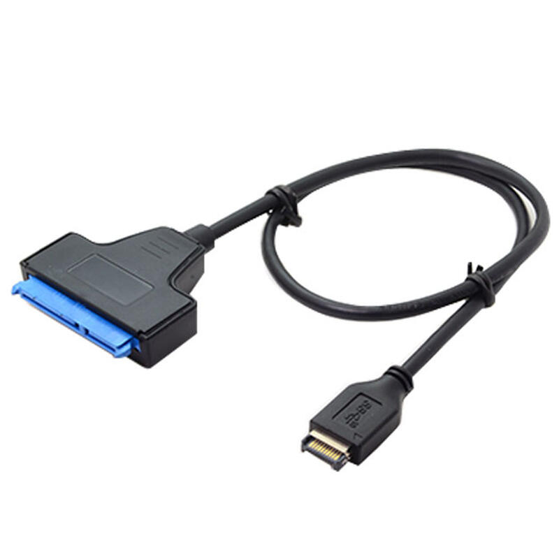 主機板USB3.1 Front Panel Header轉接線 USB3.1轉SATA線 2.5"硬碟線 UC-132