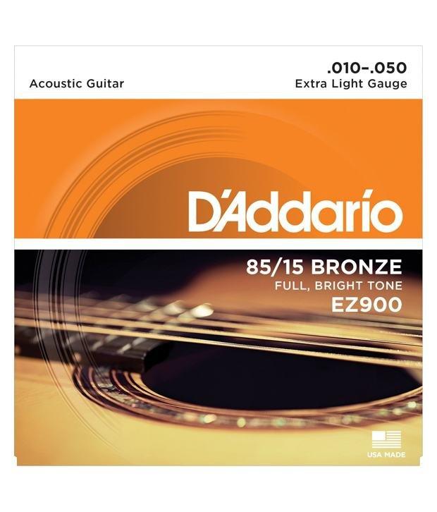 『放輕鬆樂器』 全館免運費 DAddario EZ 900 黃銅 木吉他弦 (10-50)