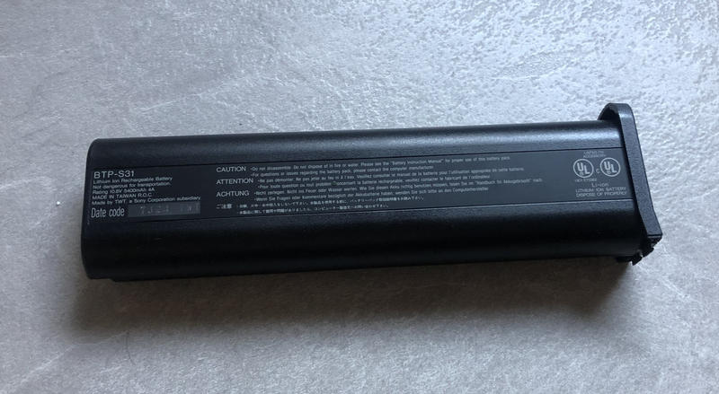 99%新 Acer BTP-S31 宏碁原廠筆電鋰電池 AcerNote 970適用