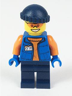 LEGO樂高City城市Arctic極地60036助理研究員Research Assistant人偶