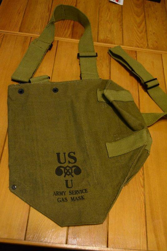 二戰重演美軍防毒面具攜行袋