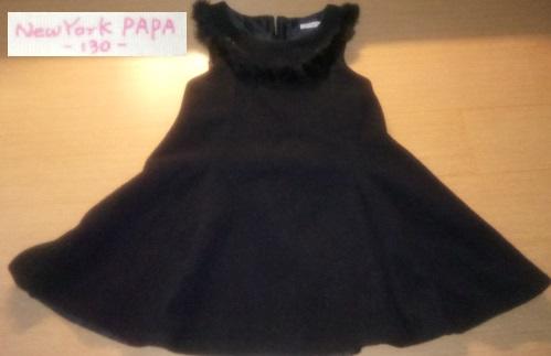 New York PAPA 保暖厚洋裝(130) 在美國購入【全童裝5件九折10件八折】