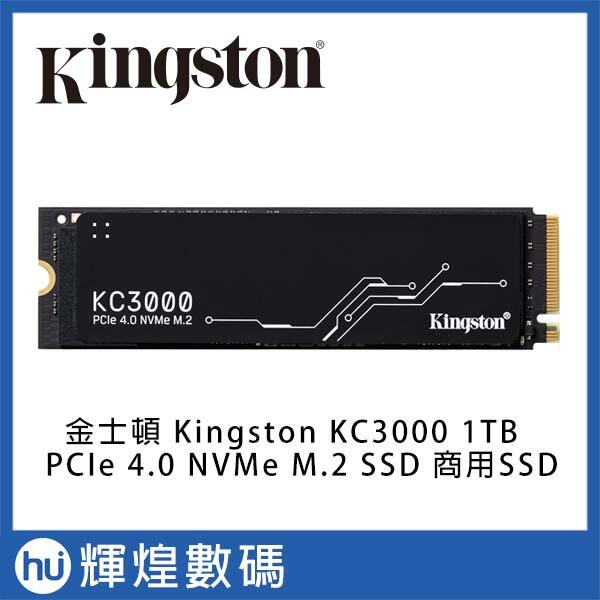 金士頓 Kingston KC3000 1TB PCIe 4.0 NVMe M.2 SSD 固態硬碟
