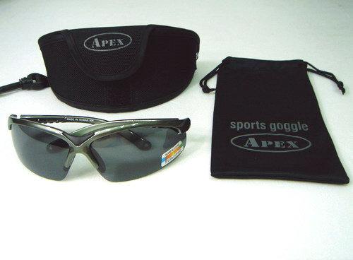APEX 908 美國POLARIZED 偏光眼鏡 太陽眼鏡 運動眼鏡 防風眼鏡 (單支附贈拉鍊收納硬盒)鏡框多色可選