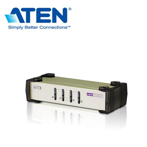 【大台南電腦量販】ATEN 4埠 USB+PS/2 雙介面 KVM 多電腦切換器 CS84U