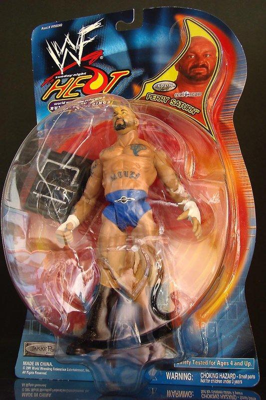 2001 美職摔角 WWF RULERS OF THE RING 3 PERRY SATURN 佩里 薩圖 　富貴玩具店