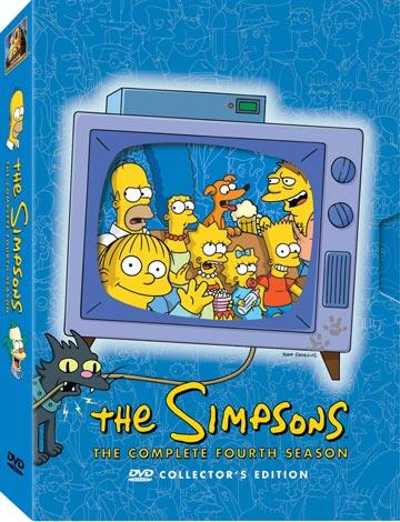 [DVD] - 辛普森家庭 第四季 Simpsons ( 得利正版 ) - 第4季